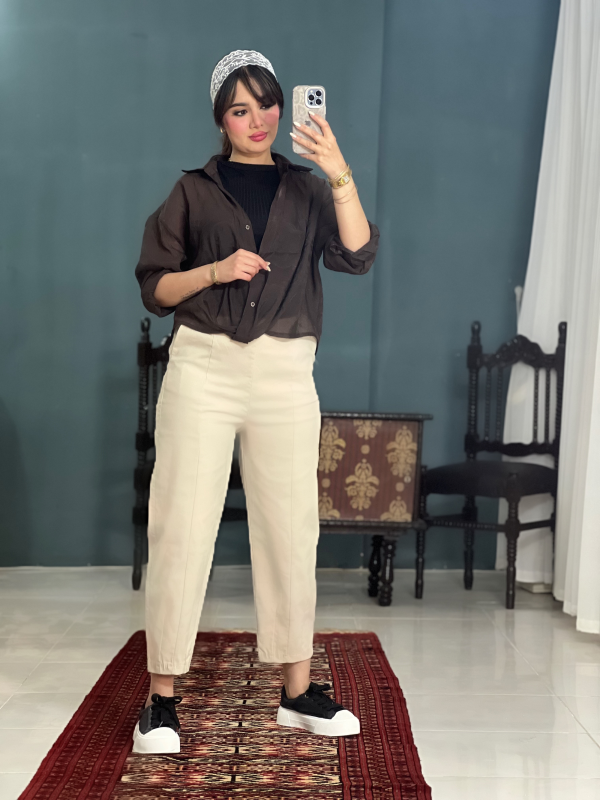 شلوار مام بالونی