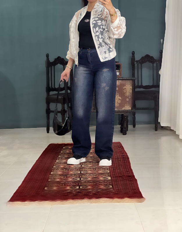شلوار بگ جین