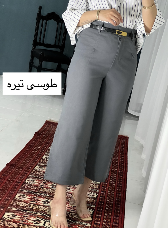 شلواروایدلگ کتان کش