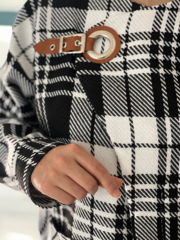 پالتو پشمی سگگ چرم